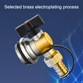 thumbnail image 3 of Brass Underfloor Heating Distributor Valve Heating Radiator Water Heater Valve, 3 of 9