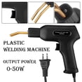 thumbnail image 3 of Herramienta De Soldadura De Plástico Negro De Mano Multifuncional Con 200 Varias Grapas Máquina Grapadora En Caliente Herramienta De Soldadura De Plástico Para Trabajos De Reparación Coche,201Pcs seitruly TO005471-04, 3 of 6