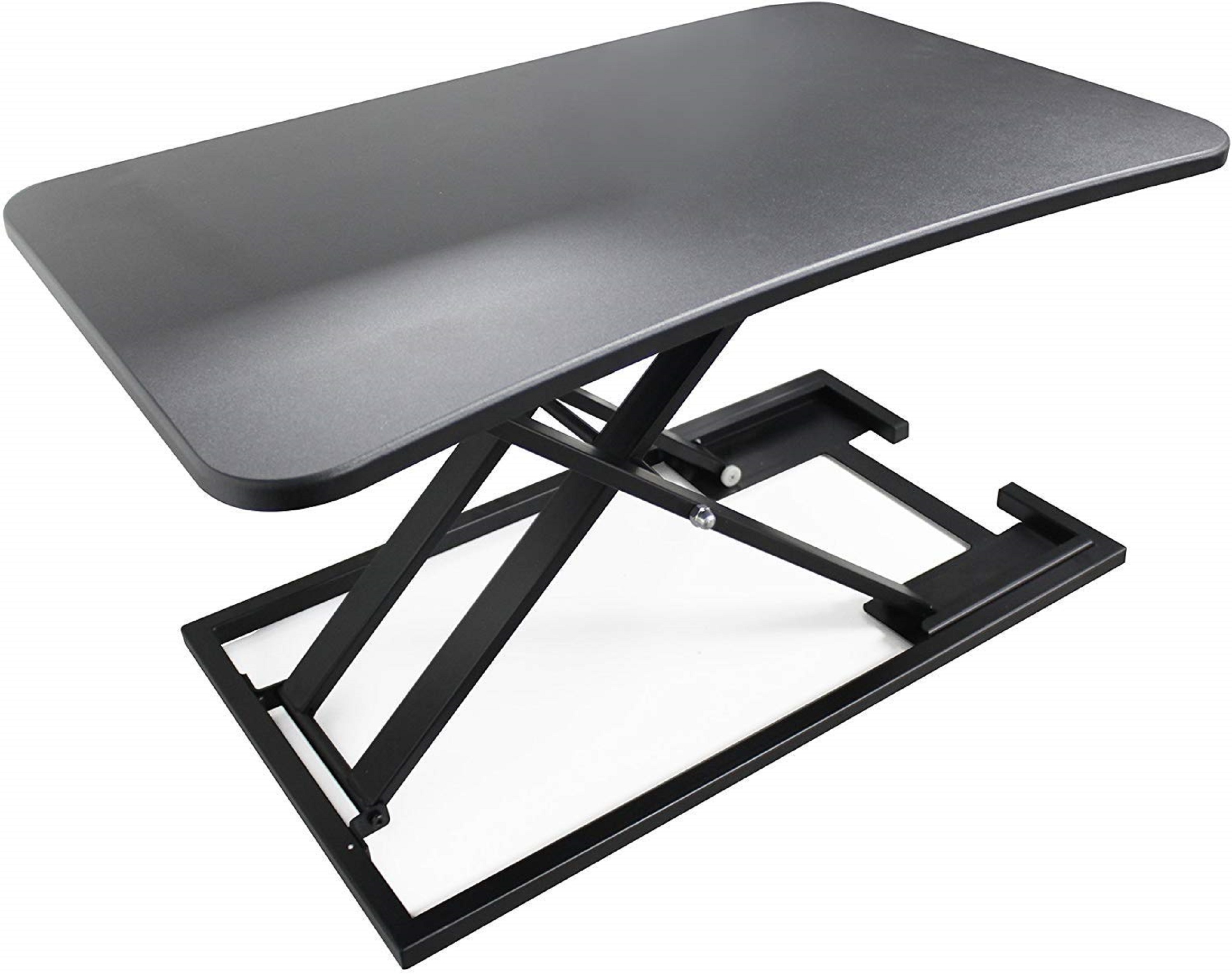 IDS Home 28 Inch Height Adjustable Standing Desk Foldable Wooden