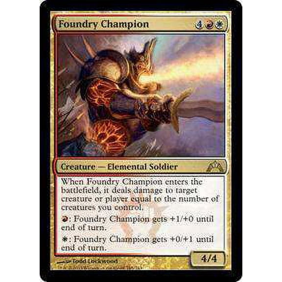 MtG Gatecrash Rare Foundry Champion (Foil) #165