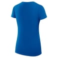 thumbnail image 3 of Women's G-III 4Her by Carl Banks Blue Dallas Mavericks Super-Slim Fit Lightweight Filigree Logo V-Neck T-Shirt, 3 of 3