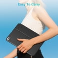 thumbnail image 3 of Jibrealg Keyboard Case for iPad 11th (A16, 2025) & iPad 10th Generation, Ultra-Slim Magic Keyboard with Multi-Touch Trackpad, 7 Colors Backlight, Sma, 3 of 9