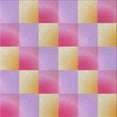 thumbnail image 1 of Ahgly Company Indoor Square Patterned Magenta Pink Novelty Area Rugs, 3' Square, 1 of 6