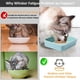 thumbnail image 5 of Cuenco cuadrado para comida para gatos,Cuenco de cerámica,Cuencos de alimentación para mascotas para comida y agua,Adecuado para gatos y perros, 5 of 8