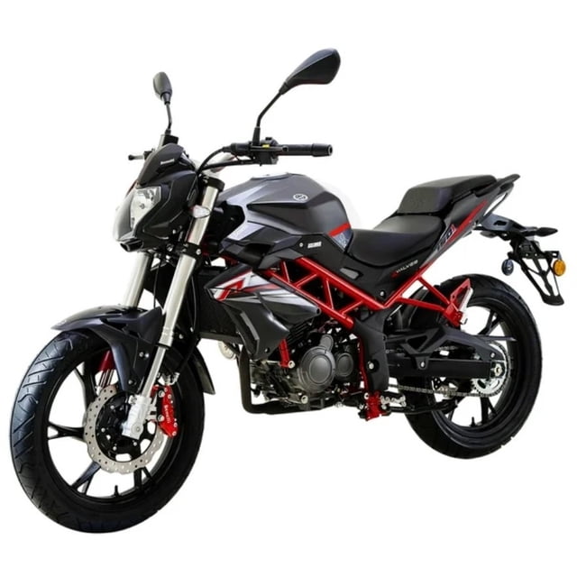 Motocicleta Deportiva BENELLI TNT 150i Negra