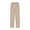 Khaki, variant on Shorts for Women,Clearance Women's Fashion Casual Solid Color High Waist Cargo Pants A-Line Loose Wide Leg Pocket Quick Drying Long Pants