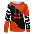 thumbnail image 4 of Women's Casual Fashion Halloween Print Long Sleeve Pullover Hooded Top, 4 of 4