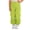 Green, variant on Kids Girls Drawstring Sweatpants Joggers Jazz Hip Hop Dance Pants Skateboarding Cargo Pants Black 120-S