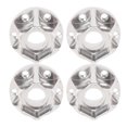 thumbnail image 1 of Cubo hexagonal de rueda cubo hexagonal de rueda rc 1/10 cubo hexagonal de rueda cubo hexagonal de rueda de coche rc 4 Uds 19 pulgadas aleación de aluminio rueda plateada cubo ANGGREK Otros, 1 of 8