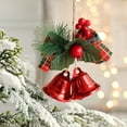 thumbnail image 2 of Fwttom Christmas Bells - Hanging Bells Ornaments Holiday Christmas Bells for Decorations Indoor Outdoor Xmas Tree Wreath Garland, 2 of 7