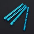 thumbnail image 2 of M Buder - Accesorios para Coche RC 1/10 HSP 122037, Soporte de Aleación de Aluminio, Piezas de Repuesto para Vehículos a Control Remoto (Azul) - 4 Piezas, 2 of 7