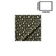 thumbnail image 3 of DAMAI 10 Pcs Christmas Wrapping Paper Roll Black Gold Reindeer and Tree Design Xmas Gift Wrap Reversible Vintage Christmas Wrapping Paper for Winter Holiday Party Celebration, 3 of 6