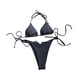 thumbnail image 5 of Conjunto de bikini versátil para mujer, ideal para actividades acuáticas, viajes y spas. M Black M, 5 of 9