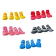 thumbnail image 5 of 4lots Versatiles Silicones Boot for Dog Multifunctional Antislip Design Outdoor Use Comfortable Wear, 5 of 8