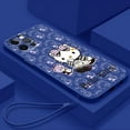 thumbnail image 1 of 2024 Sanrio HelloKitty Catton Liquid Rope For Apple iPhone 15 14 13 12 11 XS XR X 8 7 SE Pro Max Plus Mini Back Phone Case LXY, 1 of 7