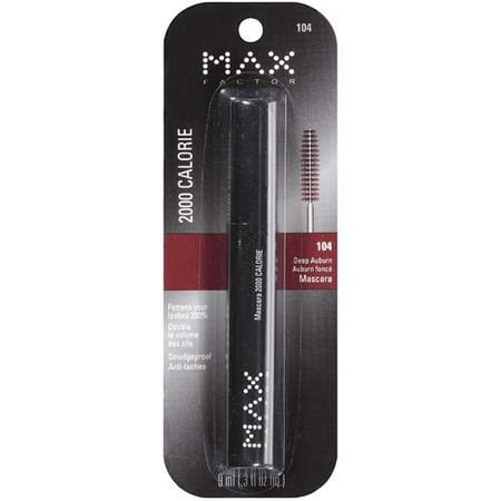 Max Factor: Deep Auburn Mascara 2000 Calorie, 9 ml