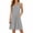 Gray, variant on XuJwPNcy Womens Summer Dresses Sleeveless Striped Knee Length Dress with Pockets V Neck Comfortable Soft Dresses for Women