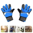 thumbnail image 5 of Guantes de portero Guantes de portero de fútbol anticolisión de algodón de goma para niños Azul Tipo 7, 5 of 5