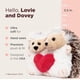 thumbnail image 2 of Bearington Lovie & Dovie Peluche de San Valentín para niños, Erizo de Peluche de 5,5 Pulgadas, Ideal como Regalo del día de San Valentín, 2 of 8