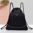 thumbnail image 3 of Basketball Carrier Bag Large Capacity Gym Bag Drawstring Closure Backpack with Mesh Pocket for Basketball Training School Gym, 3 of 8