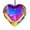 A, variant on Lilixerw Colorful Crystal Prism Suncatcher,Hanging Crystal Ornament,for Window Sun Catchers Feng Shui Decor,for Indoor Outdoor Home Garden Decoration