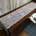 thumbnail image 7 of JHEHF Easter Table Cover 72inch Cute Rabbit Easter Egg Lace Table Runner Tabletop Party Table Runners for Easter Home Kitchen Dining Table Decorations, 7 of 7