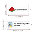 thumbnail image 3 of Fun English Word Sticker Multifunctional Vocabulary Sticker Adhesive Word Labels for Preschool Classroom Homeschooling Multicolor, 3 of 4