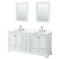 thumbnail image 3 of Wyndham Collection Wcs202072d-Qtz-Us3m24 Deborah 72" Free Standing Double Basin Vanity Set, 3 of 7