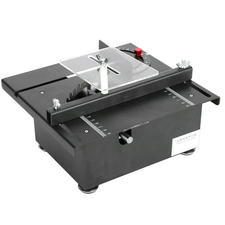 

Mini Table Saw 10000r/min Cutting Saw Can Be Rotated CW/CCW 1800W Powerful Movement Portable Tabletop Saw For Cutting Grinding Engravin Polishing and Drilling Prise US