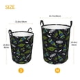 thumbnail image 5 of Fotbe Space Rockets Laundry Basket with Handles, Waterproof Large Laundry Hamper, Wash Bag for Corner Dorm, Rolling Laundry Basket with Handles-Medium, 5 of 8