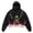 Black-01, variant on Halloween Y2K Gothic Skull Skeleton Print Hoodie Halloween Graphic Streetwear Pullover Sweatshirt