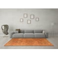 thumbnail image 3 of Ahgly Company Indoor Rectangle Oriental Orange Industrial Area Rugs, 2' x 4', 3 of 4