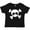 AB-Black, variant on Inktastic Skull Design Boys or Girls Toddler T-Shirt