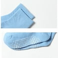 thumbnail image 5 of Odeerbi Toddler Kids baby Boys Girls Knitted Warm Socks Solid Anti-Slip Room Socks, 5 of 7