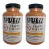 Spazazz Aromatherapy Spa and Bath Crystals - Happy Therapy 19oz (2 Pack)