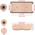 thumbnail image 5 of waltyotur Beige Front Seat Cushion Assembly Replacement for Golf Cart Club Car DS 2000.5-Up 102076601 102076602, 5 of 6
