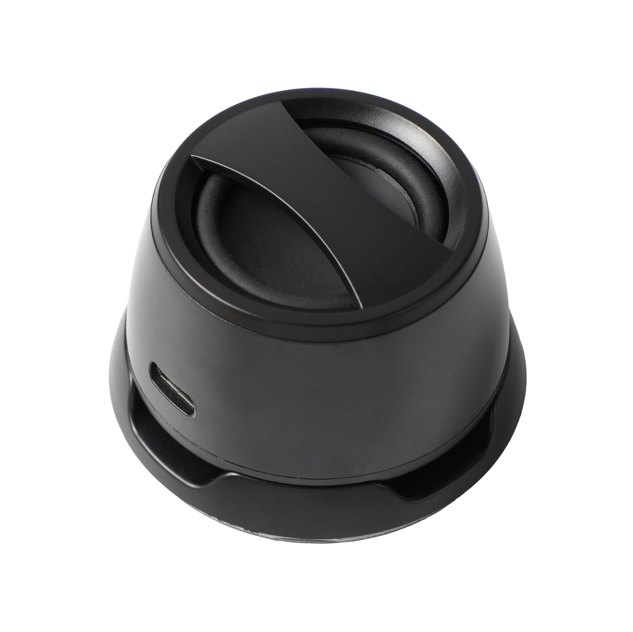 ZSOU Mini Magnetic Portable Wireless Speaker with LED Lights, Black