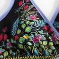 thumbnail image 4 of Midsumdr Bathing Suit for Women 2025 Fashion Summer V-neck Patchwork Color Bikini Sports Swimsuit Tight Slim Fit Sleeveless One Piece Swimwear, 4 of 7
