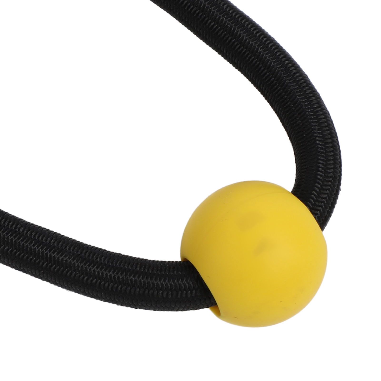 Suodoka Golf Swing Trainer Warm Up Stick Flexible Swing Speed Training Aid with Ball for Arm Strength Exercise Anti Slip Grip Nylon Rubber Black (14.57 inches / 37 cm)