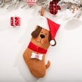 thumbnail image 3 of Christmas Stockings High Quality Funny Personalized  Pet 3D Puppy Dog 17 Inch, 3 of 9