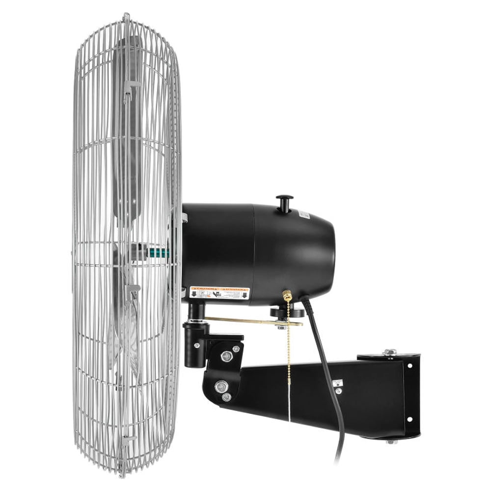 Global Industrial 30" 3 Speed Deluxe Industrial Wall Mount Oscillating Fan