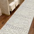 thumbnail image 2 of AIR-Moroccan Washable Long Hallway Runner Rug 2.6x18 Non-Slip Vintage Beige Boho Kitchen Rugs Ultra Soft Distressed Geometric Floor Carpet Runners for Bedroom Laundry Entryway Stairway, 2 of 4