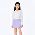 thumbnail image 6 of JIAYUE Girls Skirt Summer Clothing Solid Color A-Line Athletic Quick Drying Kids Casual Versatile Pleated Tennis Skorts For Ages 5 14 Classic Children Skirts, 6 of 8