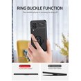 thumbnail image 4 of Funda de gel suave antigolpes para Samsung M32 4g de 9,3 mm - Soporte de anillo metálico, alta calidad, resistente a arañazos, antideslizante, a prueba de polvo, protección total, 4 of 5