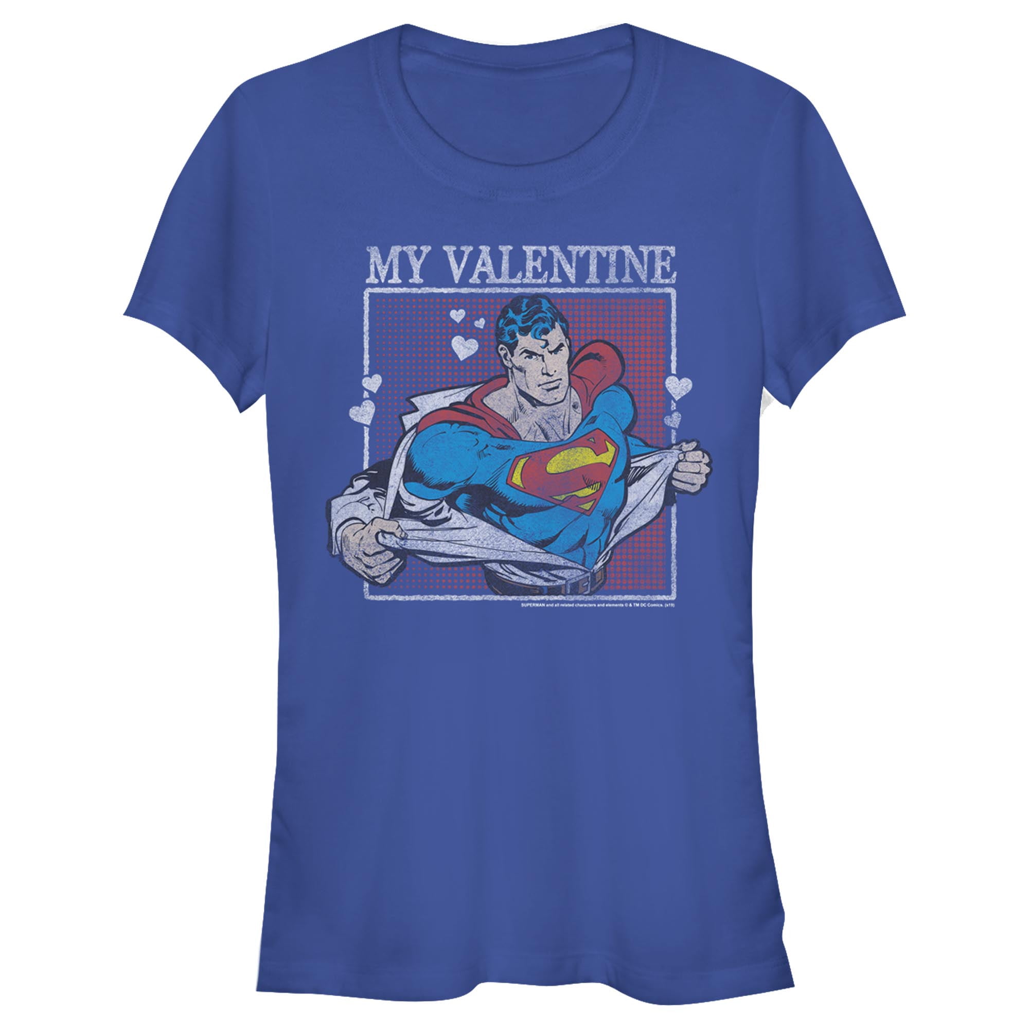 T-shirt Superman DC Comics – Taille 11-13 Ans (L) – Coton Gris Vieilli – Occasion Bon état