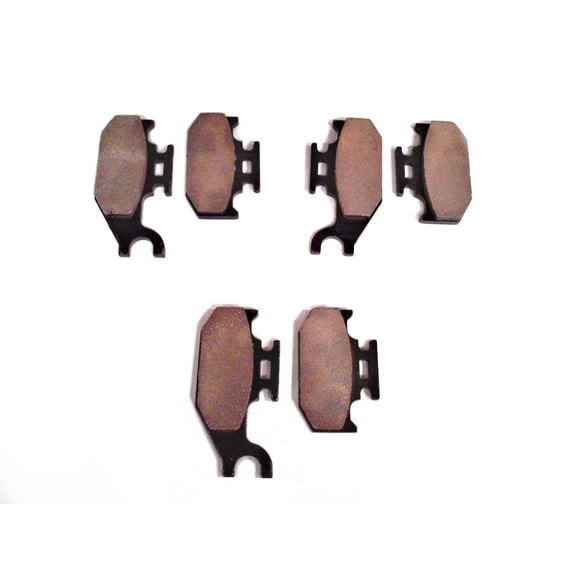 Monster Brake Pad Set for Bombardier Quest & Traxter 500 650 2001-2004, Optimal Braking