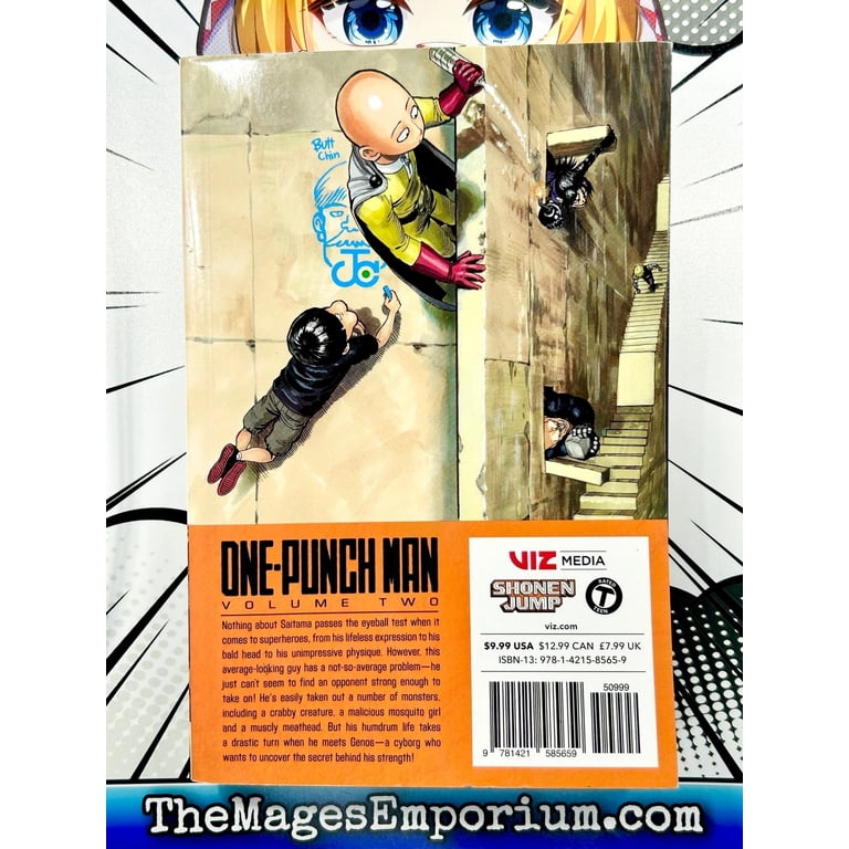 One-Punch Man, Volume 2, Manga Series, Hero Action - Walmart.com