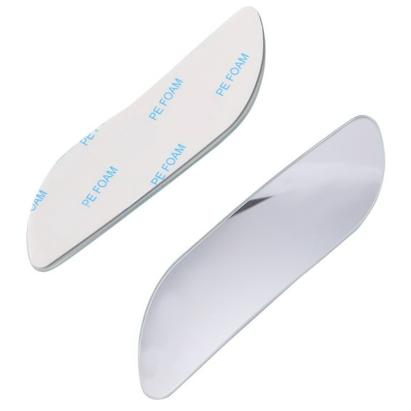 MLINS 1 Pair Extra Long Wide Angle Blind Spot Rear View Mirrors for Trucks White