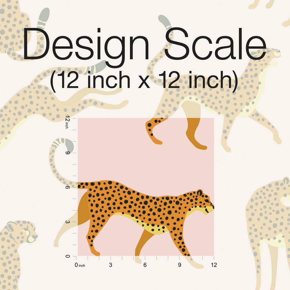 Cheetah Cheetah Peel and Stick Wallpaper