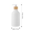 thumbnail image 2 of SHINYPASING 3pcs Shampoo Dispensers with Pump Refillable PET Material Simple Design for Adults, 2 of 8
